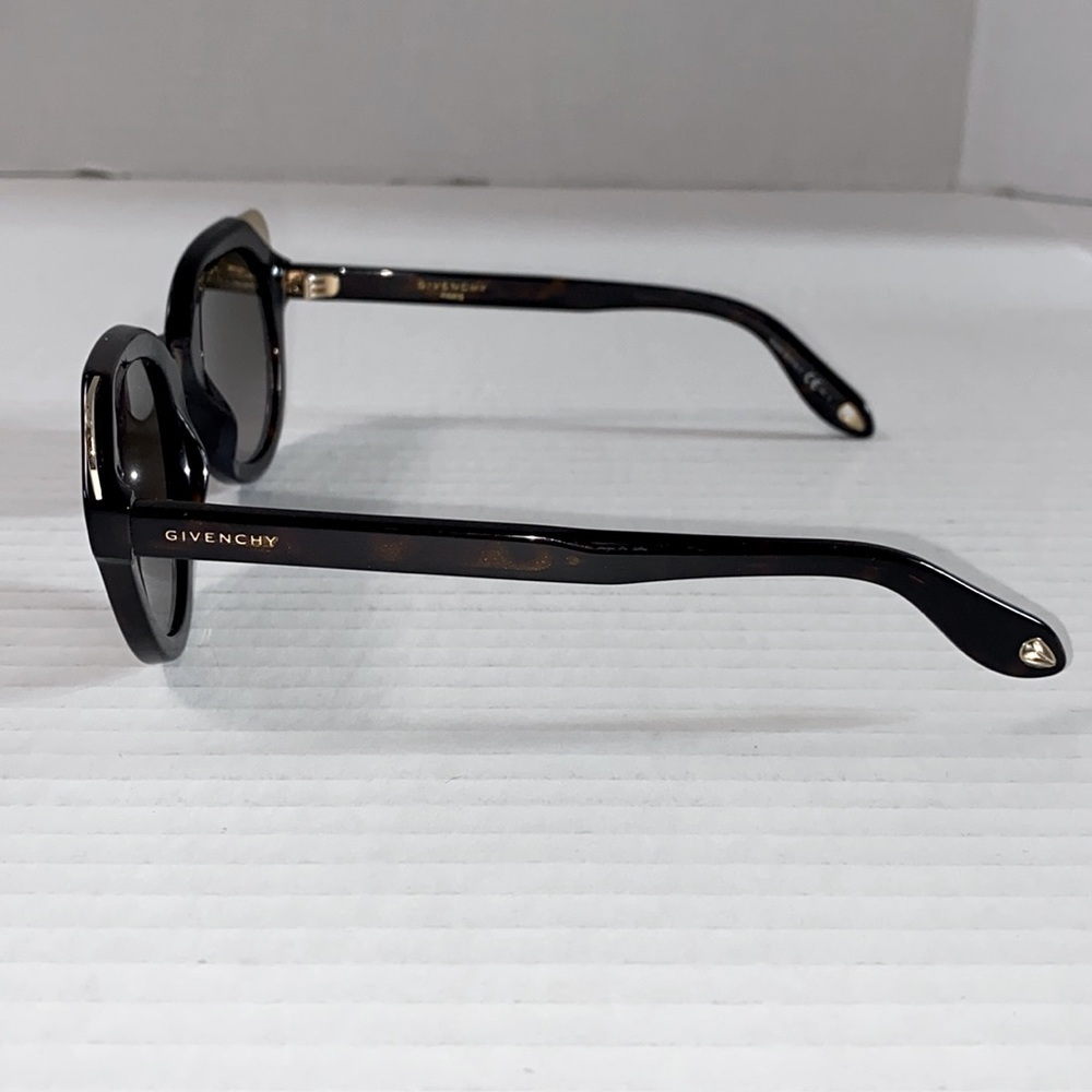 Givenchy oversized tortoise gold sunglasses Havana brown woman’s - Picture 10 of 17